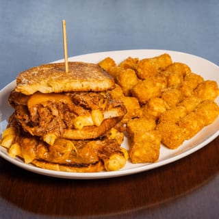 Pork Mac Sandwich
